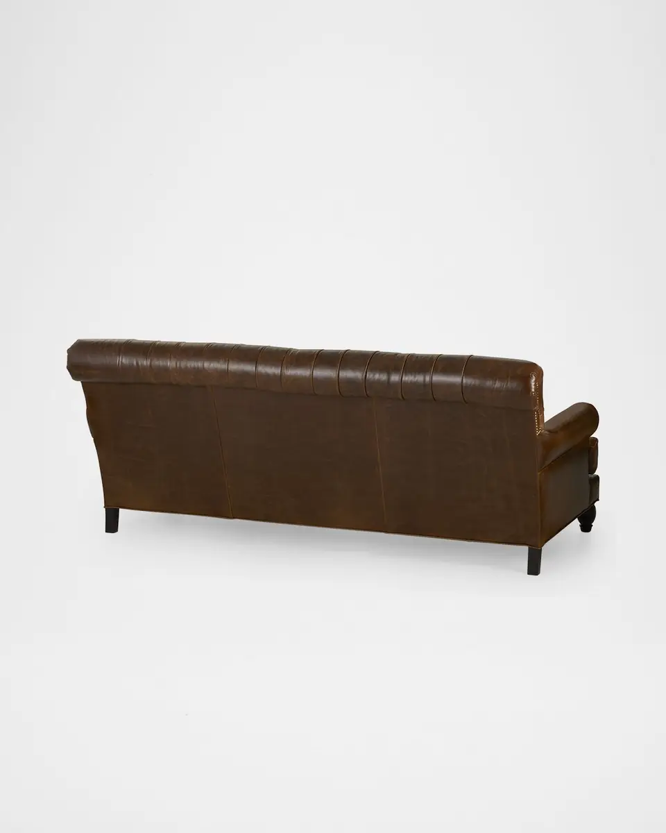 Old Hickory Tannery Bronya Tufted Leather Sofa, 86" | Thumbnail 3 Old Hickory Tannery Bronya Tufted Leather Sofa, 86" | Thumbnail 3