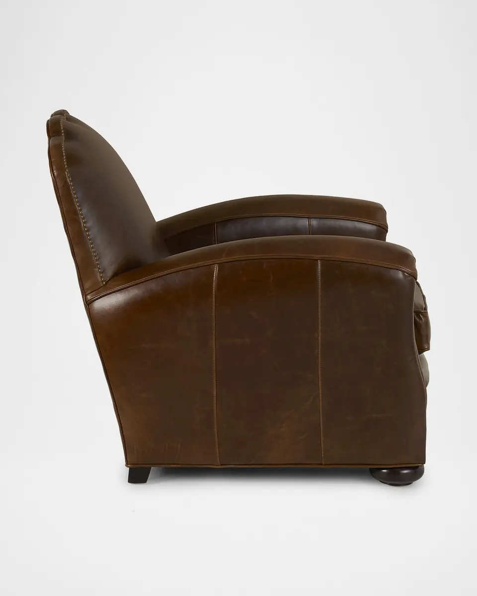 Old Hickory Tannery Zarah Leather Chair | Thumbnail 2 Old Hickory Tannery Zarah Leather Chair | Thumbnail 2
