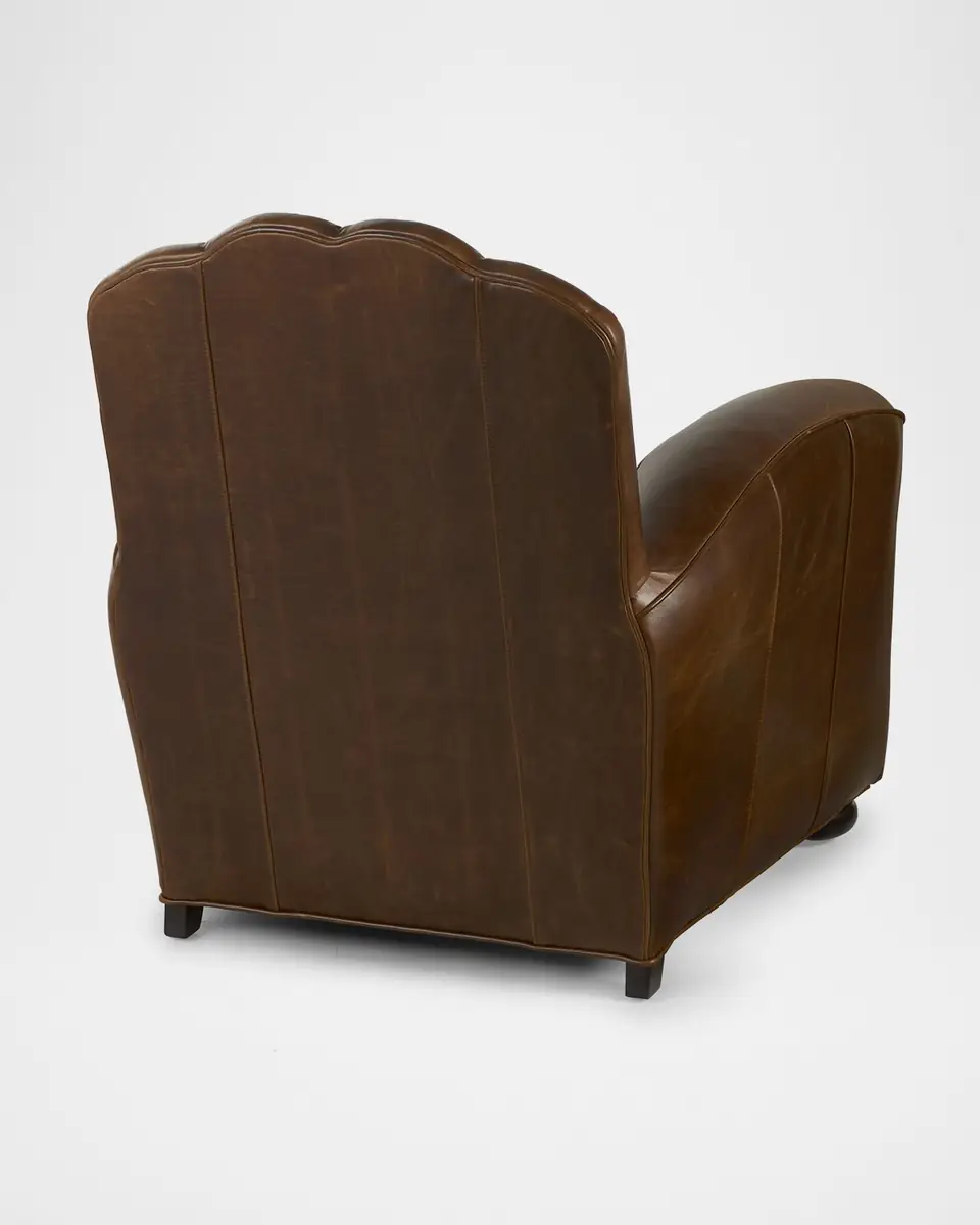 Old Hickory Tannery Zarah Leather Chair | Thumbnail 3 Old Hickory Tannery Zarah Leather Chair | Thumbnail 3