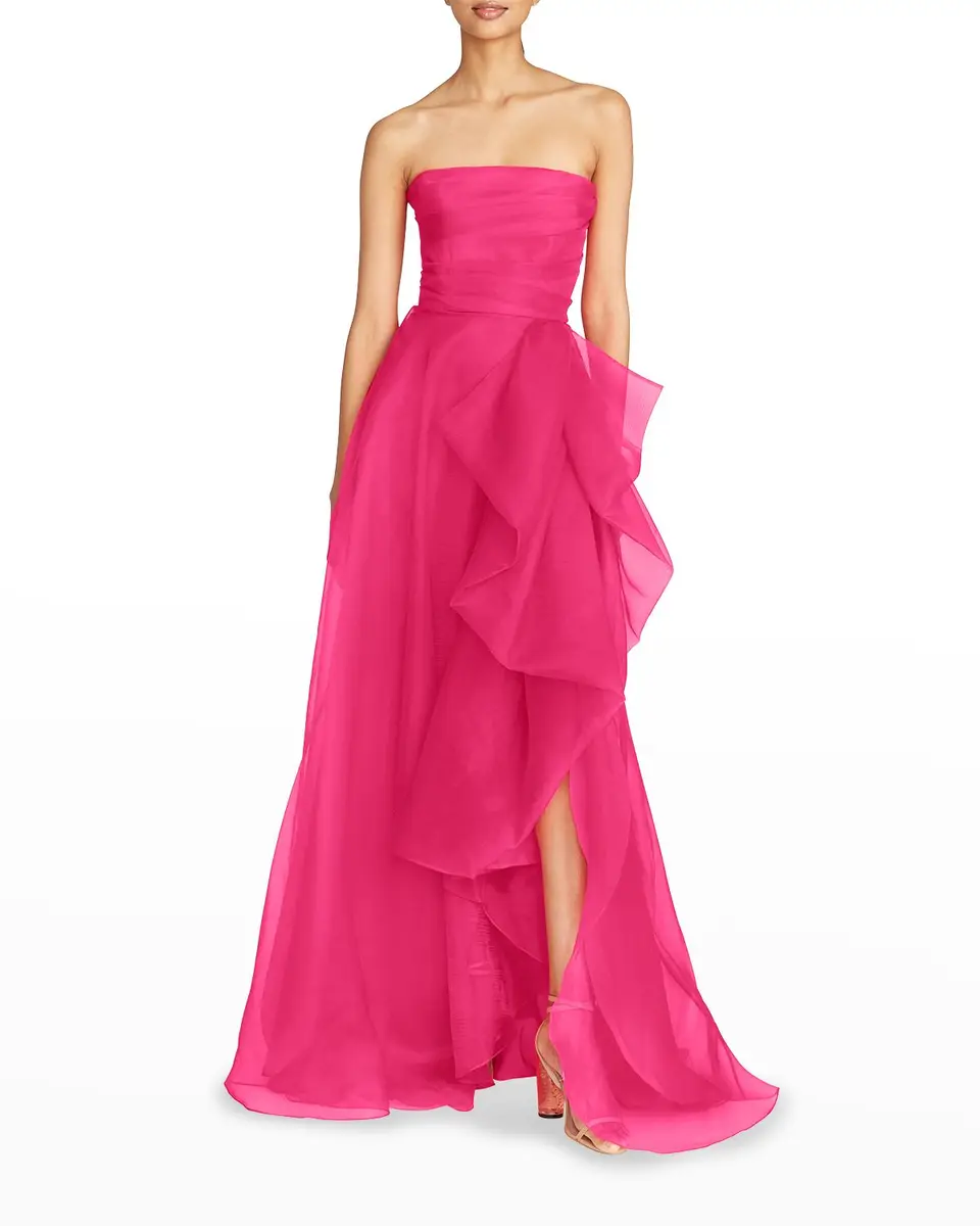 Teresa Draped Strapless Gown Teresa Draped Strapless Gown