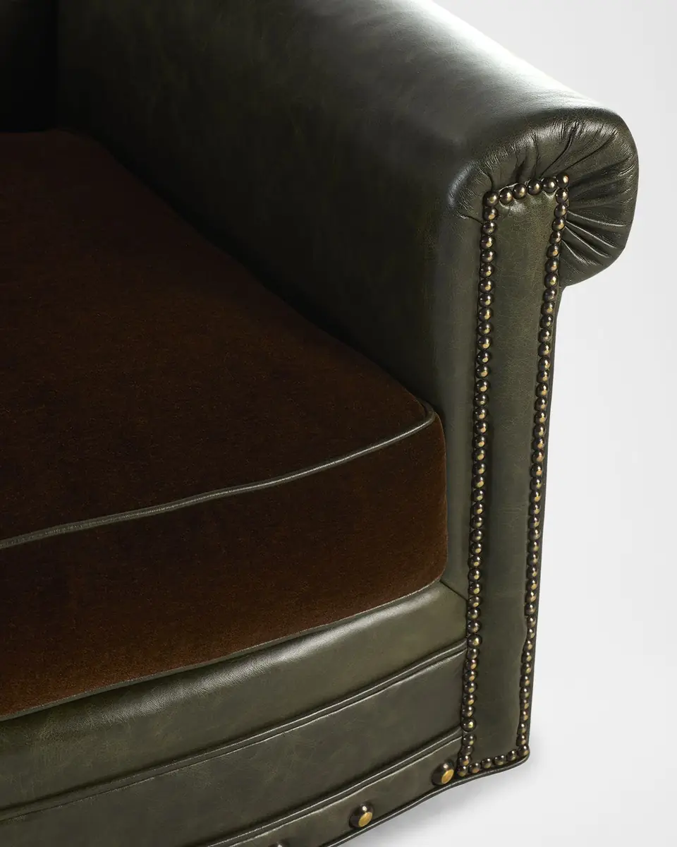 Old Hickory Tannery Elphie Leather Swivel Chair | Thumbnail 4 Old Hickory Tannery Elphie Leather Swivel Chair | Thumbnail 4