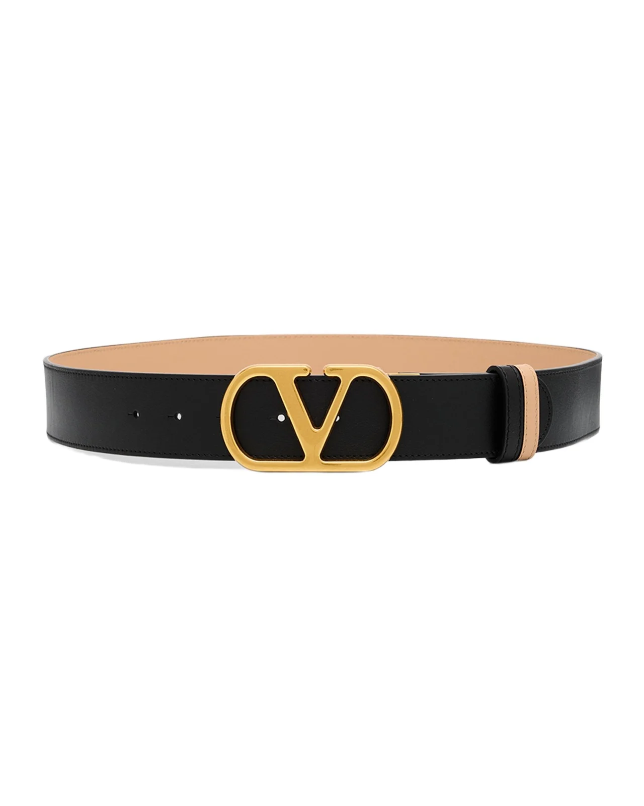 Valentino Garavani Reversible VLogo Signature Signature Leather Belt, 40mm