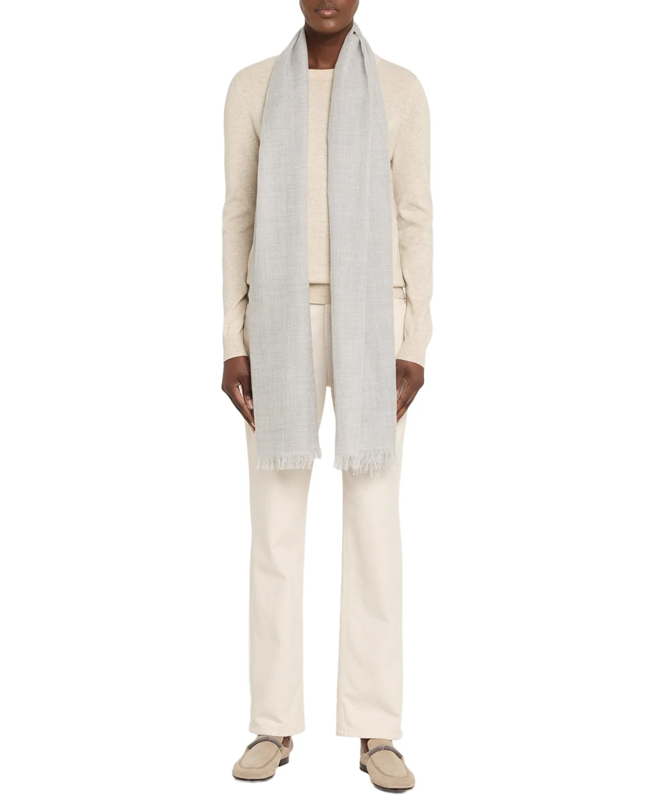 Brunello Cucinelli Cashmere & Silk Scarf