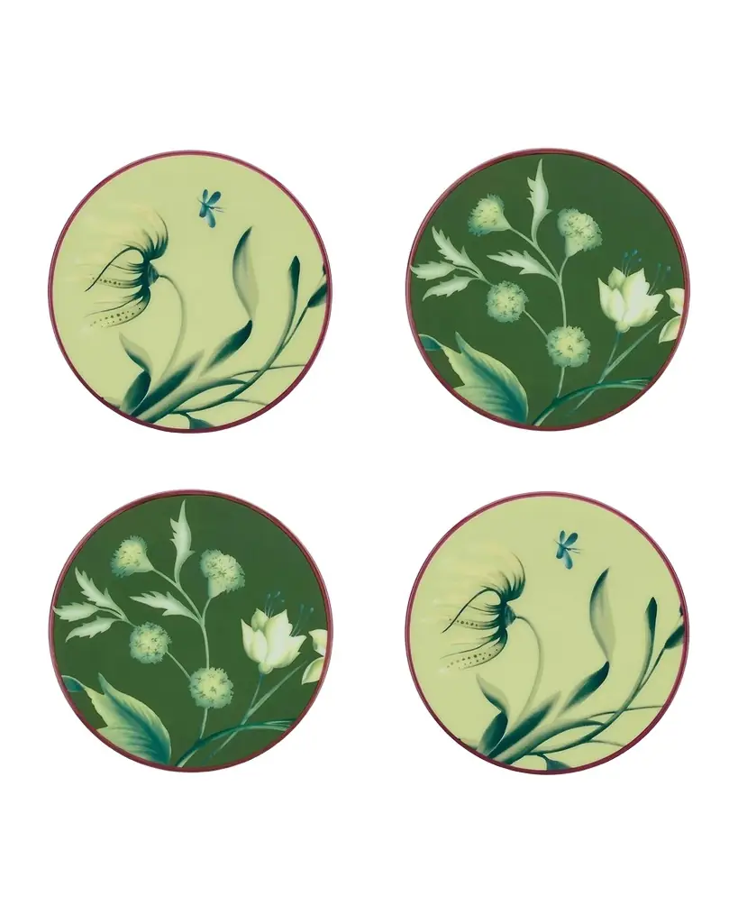 GINORI 1735 Florenza Acanto Coasters, Set of 4 | Image 1 GINORI 1735 Florenza Acanto Coasters, Set of 4 | Image 1
