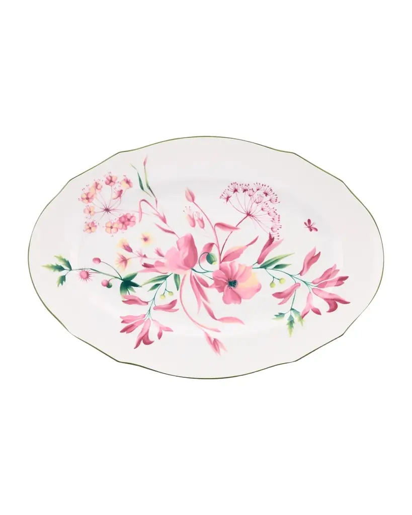 GINORI 1735 Florenza Malva Oval Platter