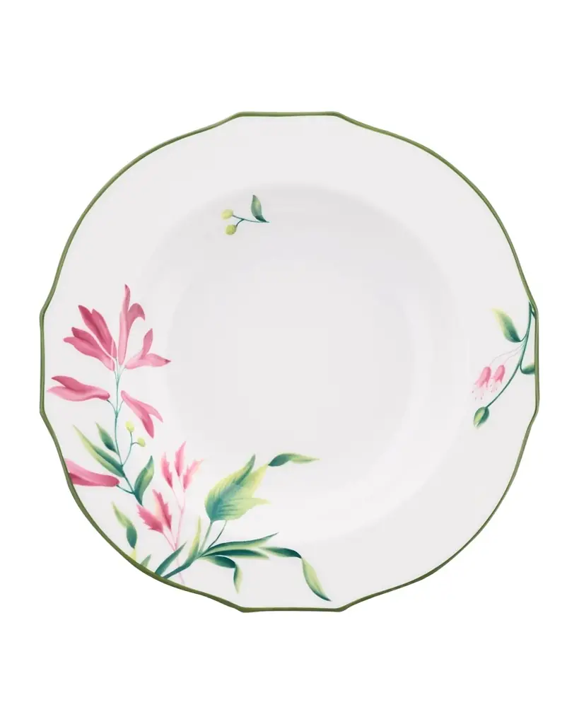 GINORI 1735 Florenza Malva Soup Plate, 10.6 oz.