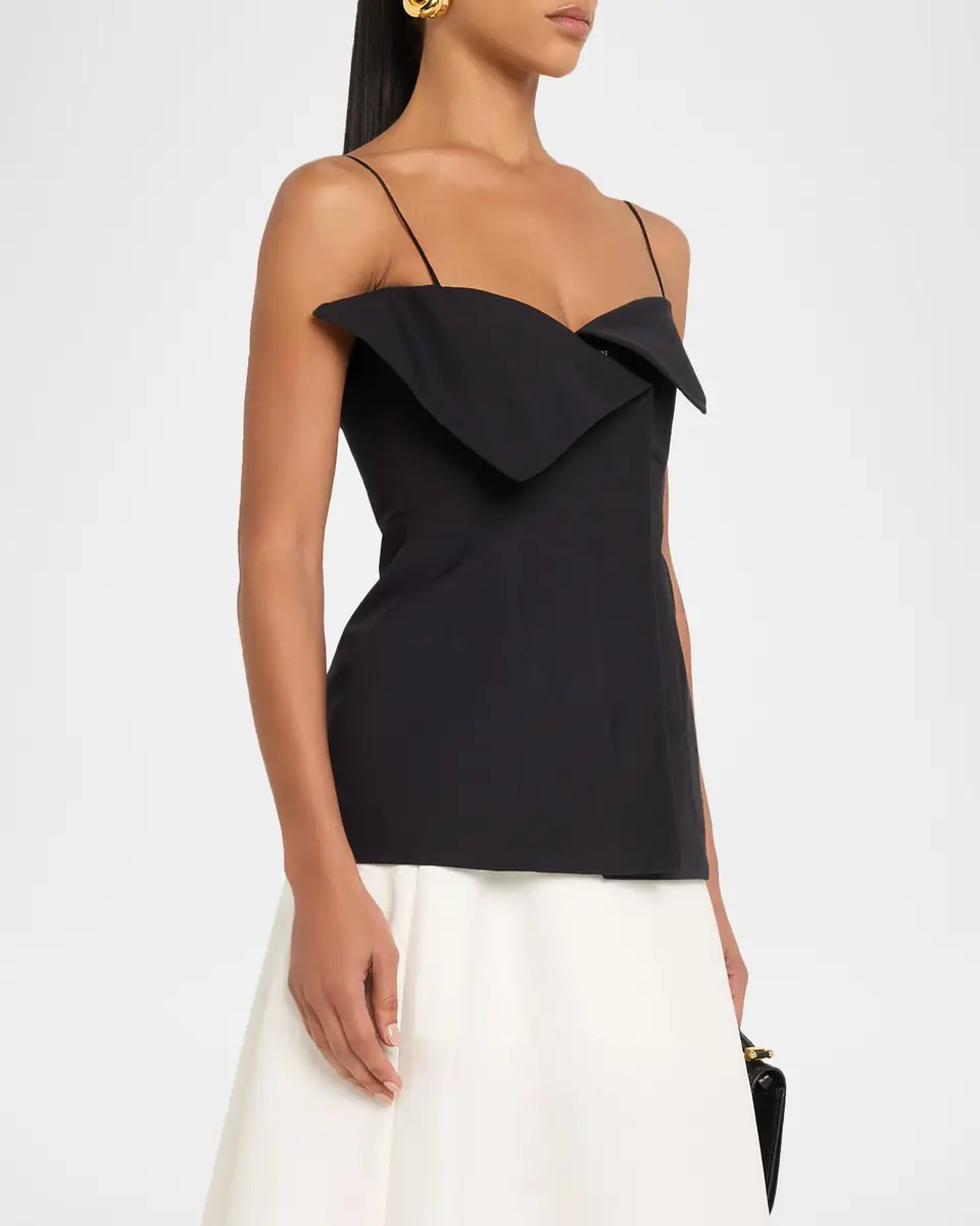 FFORME Sola Cotton-Silk Bustier Top | Thumbnail 3 FFORME Sola Cotton-Silk Bustier Top | Thumbnail 3