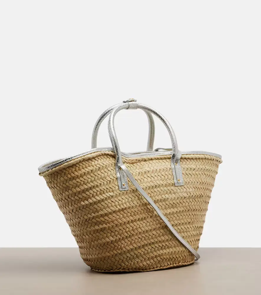 Jacquemus Soli Medium croc-effect raffia basket bag | Thumbnail 4 Jacquemus Soli Medium croc-effect raffia basket bag | Thumbnail 4
