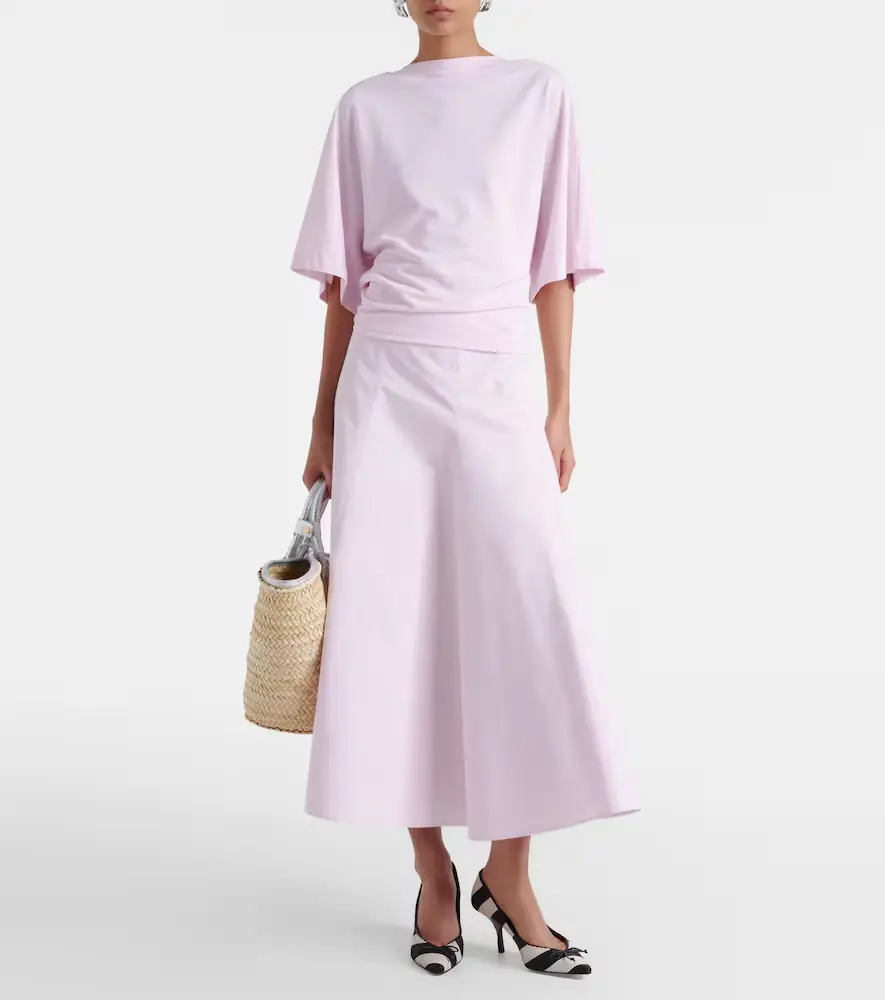 Jacquemus Soli Small croc-effect raffia basket bag | Thumbnail 7