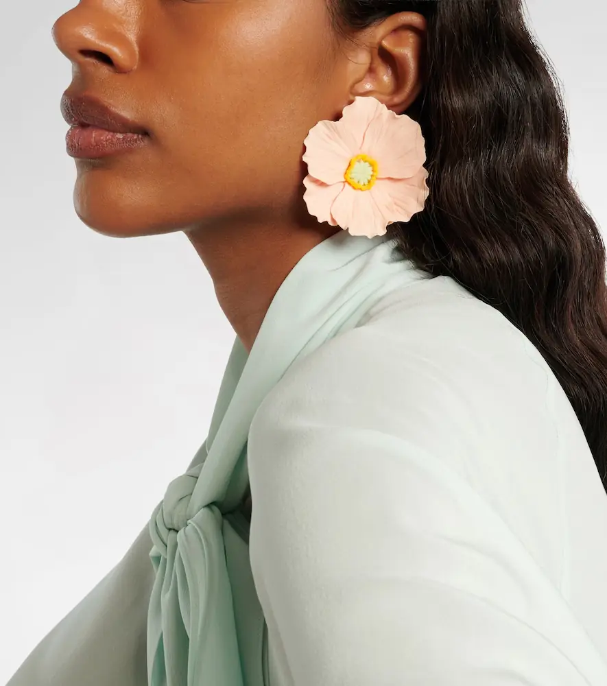 Jennifer Behr Demetria floral earrings | Thumbnail 5 Jennifer Behr Demetria floral earrings | Thumbnail 5