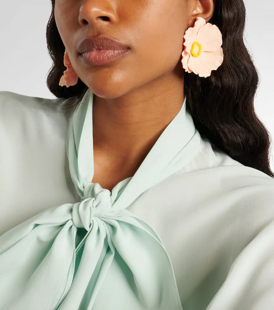 Jennifer Behr Demetria floral earrings | Thumbnail 6 Jennifer Behr Demetria floral earrings | Thumbnail 6