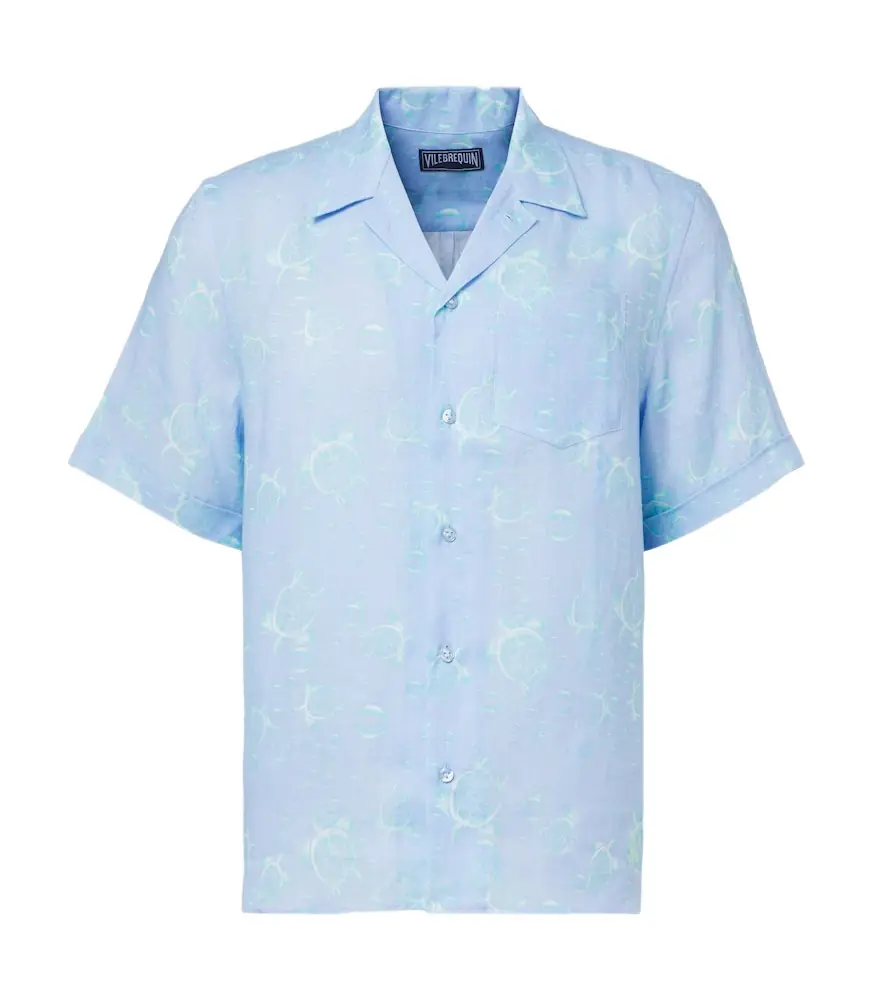 Vilebrequin Printed linen shirt | Image 1 Vilebrequin Printed linen shirt | Image 1