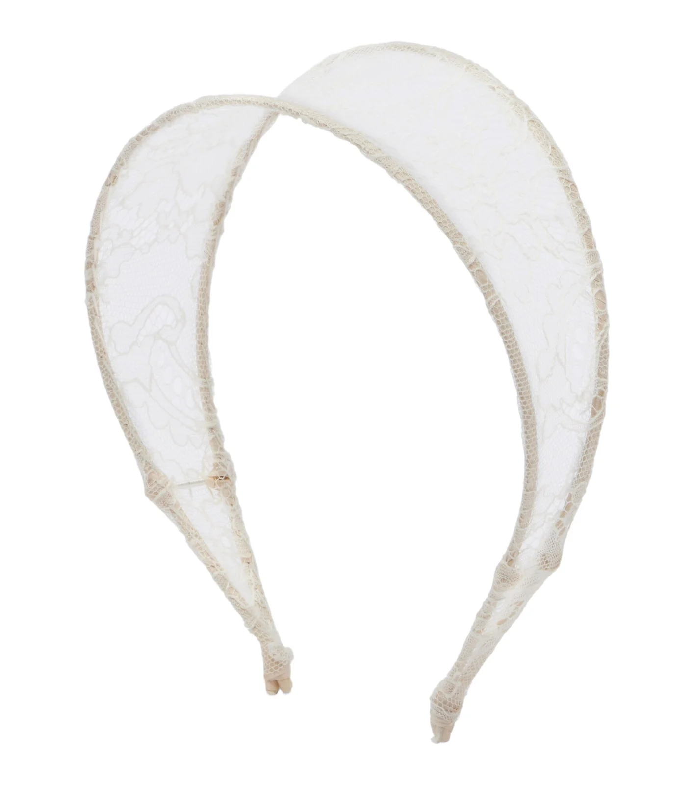 Jennifer Behr Thalia silk lace headband