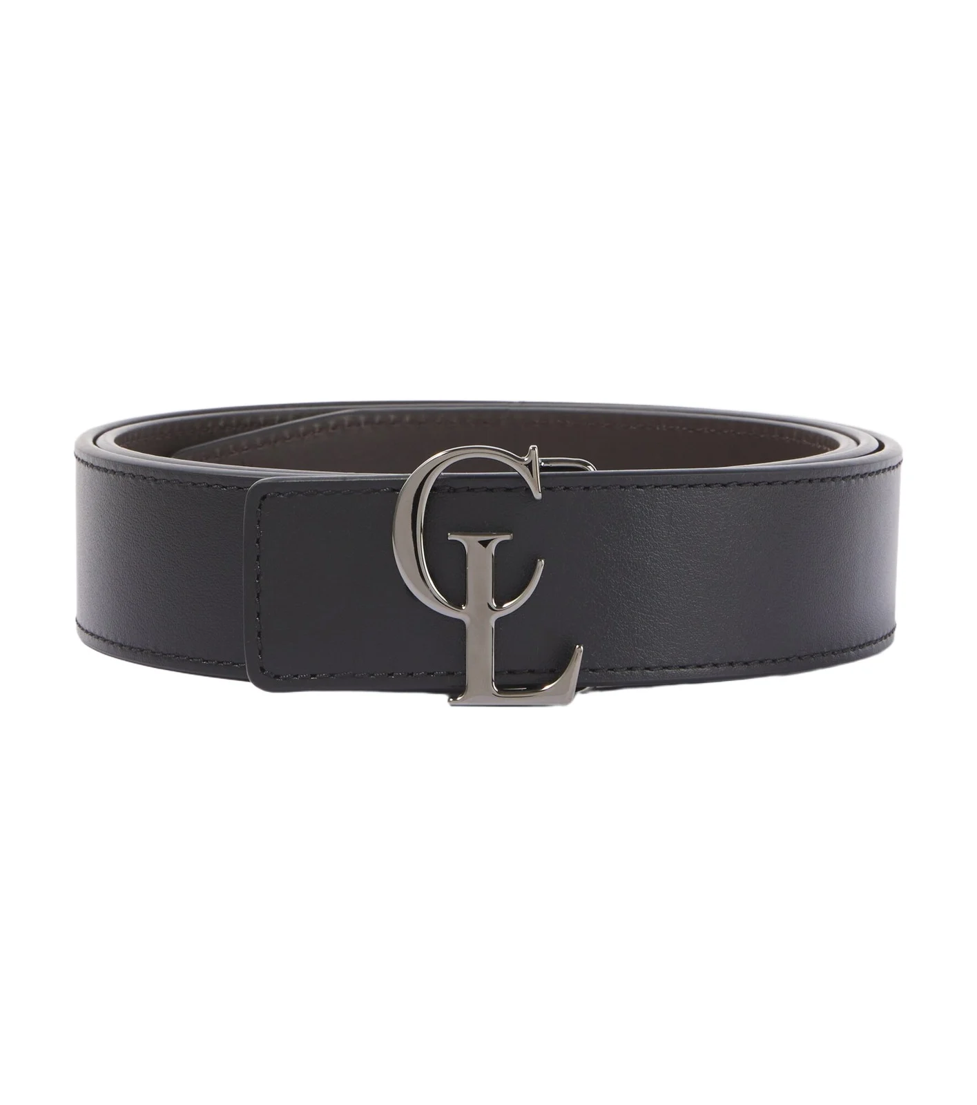 Christian Louboutin CL reversible leather belt