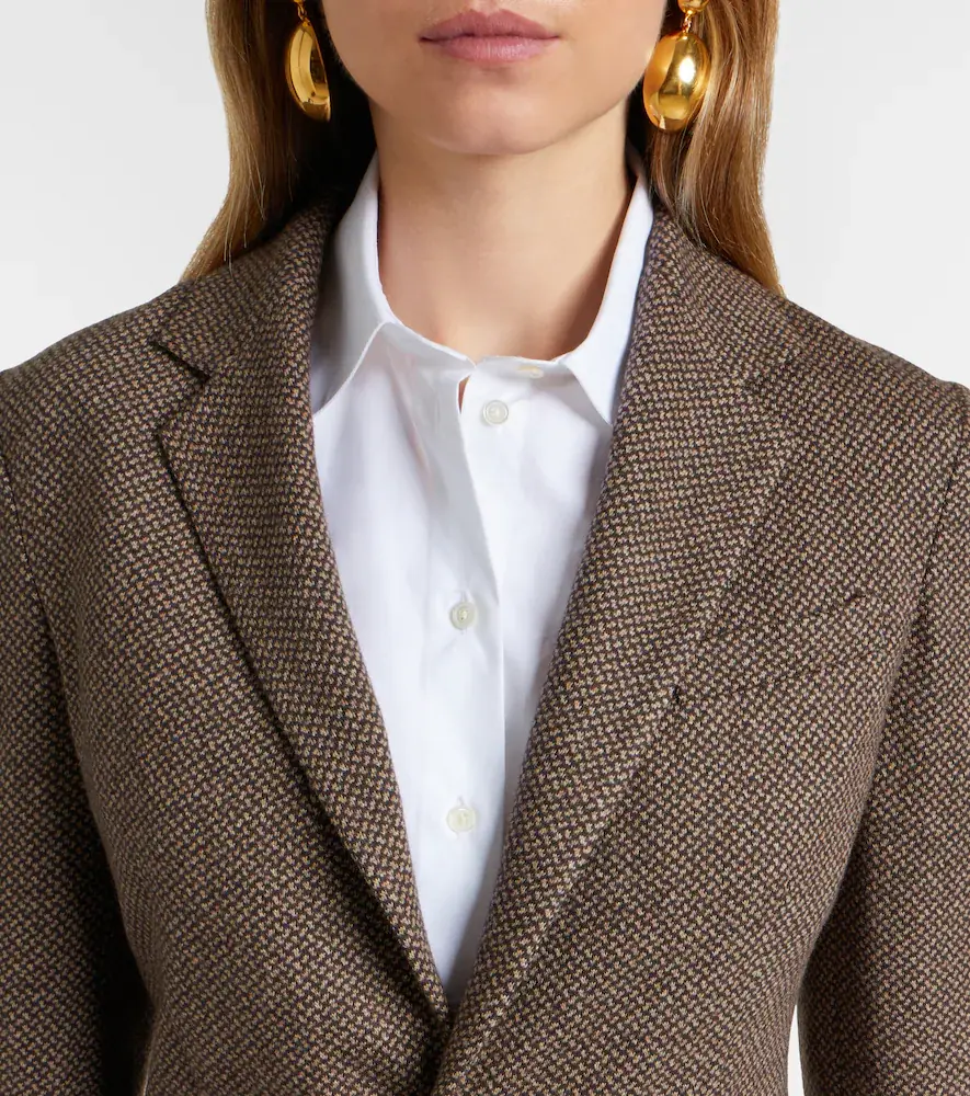 Ralph Lauren Collection Hailey wool, silk, and cashmere blazer | Thumbnail 5 Ralph Lauren Collection Hailey wool, silk, and cashmere blazer | Thumbnail 5