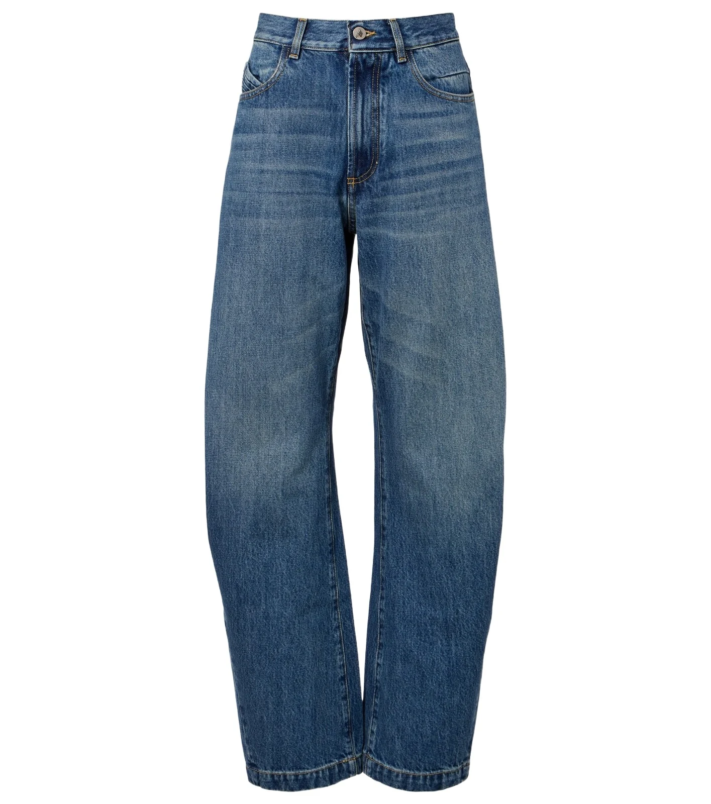 Mid-rise barrel-leg jeans Mid-rise barrel-leg jeans