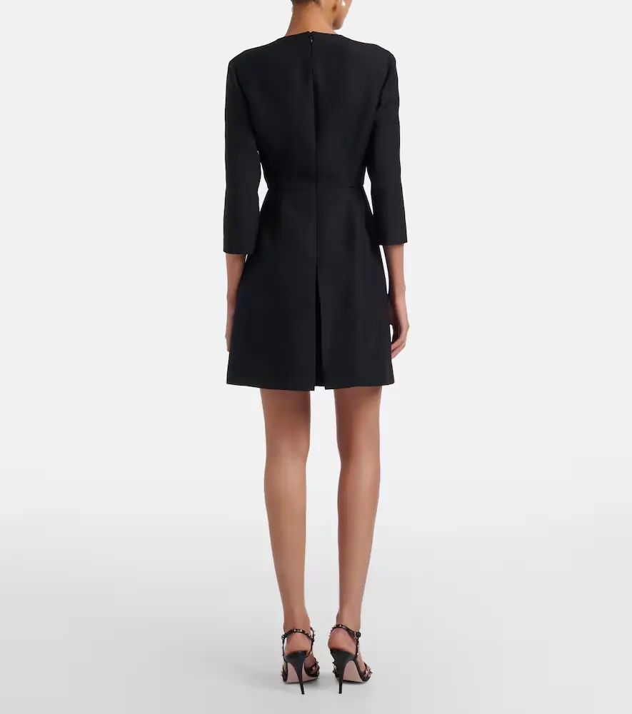 Valentino Garavani Crepe Couture embellished minidress | Thumbnail 5 Valentino Garavani Crepe Couture embellished minidress | Thumbnail 5