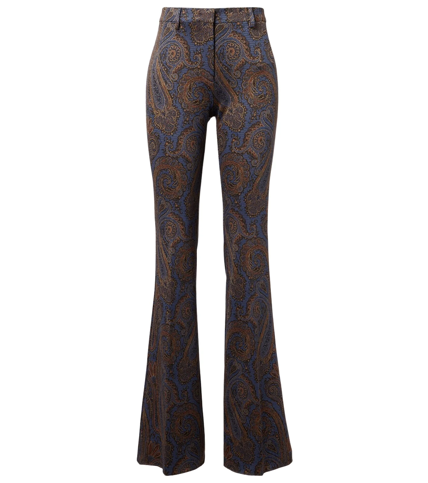 Paisley flared pants