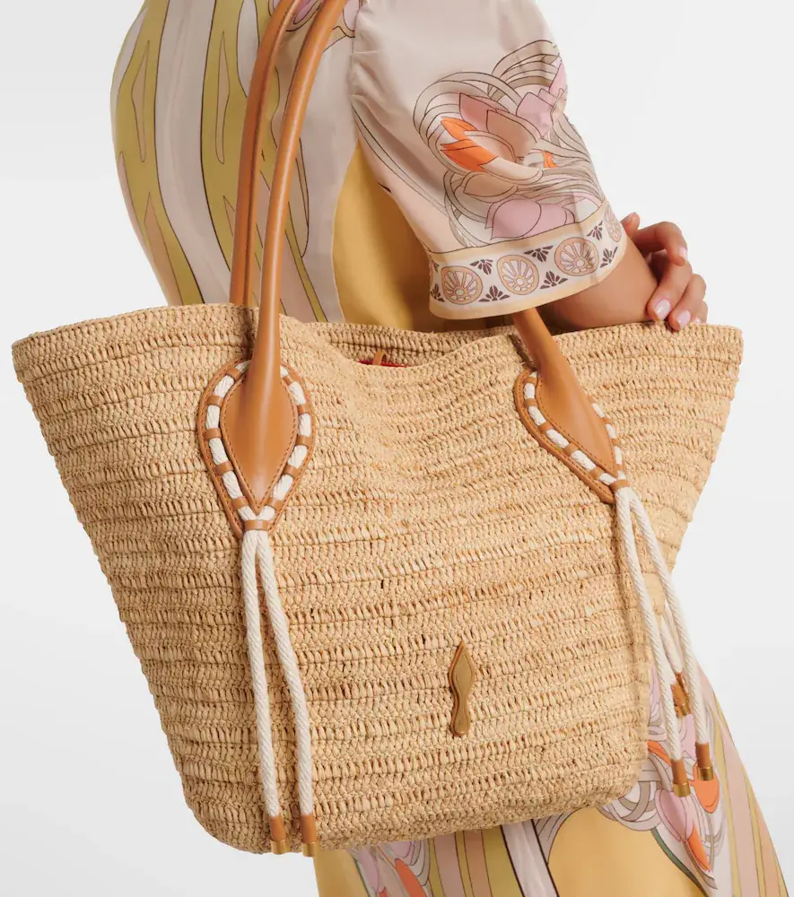 Christian Louboutin Venus raffia tote bag | Thumbnail 7 Christian Louboutin Venus raffia tote bag | Thumbnail 7