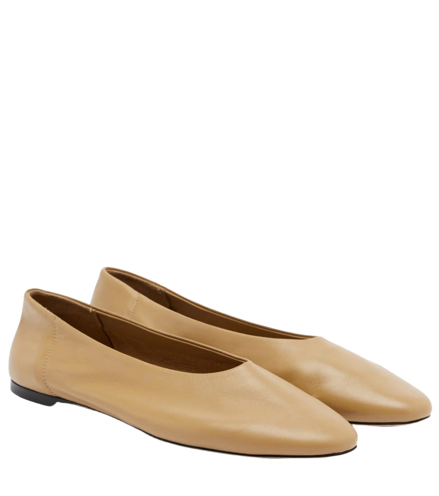 TOTEME Leather ballet flats