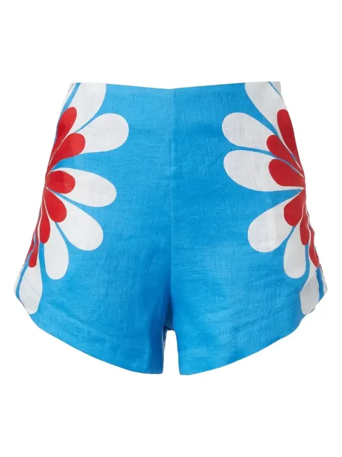 Bahamas linen shorts