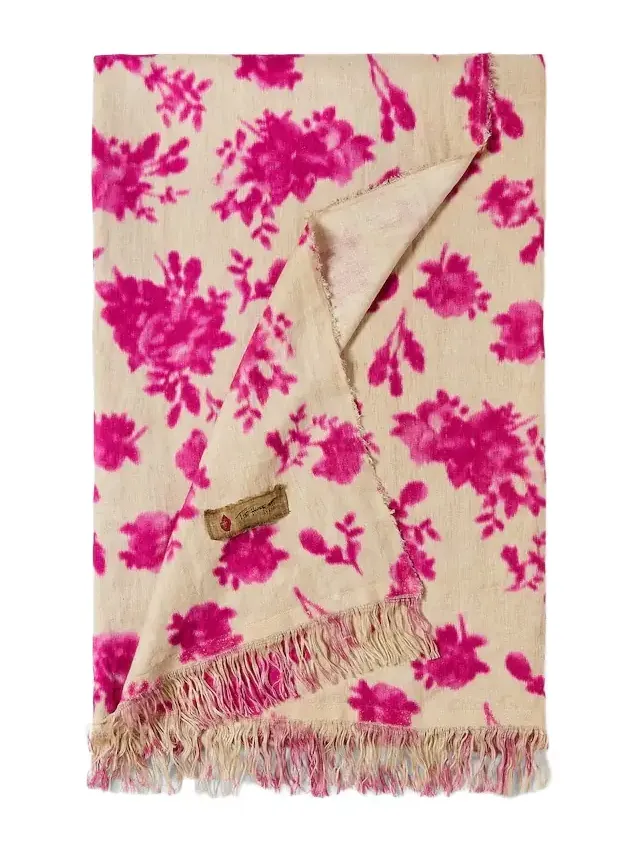 The House of Lyria Tormento floral linen tablecloth