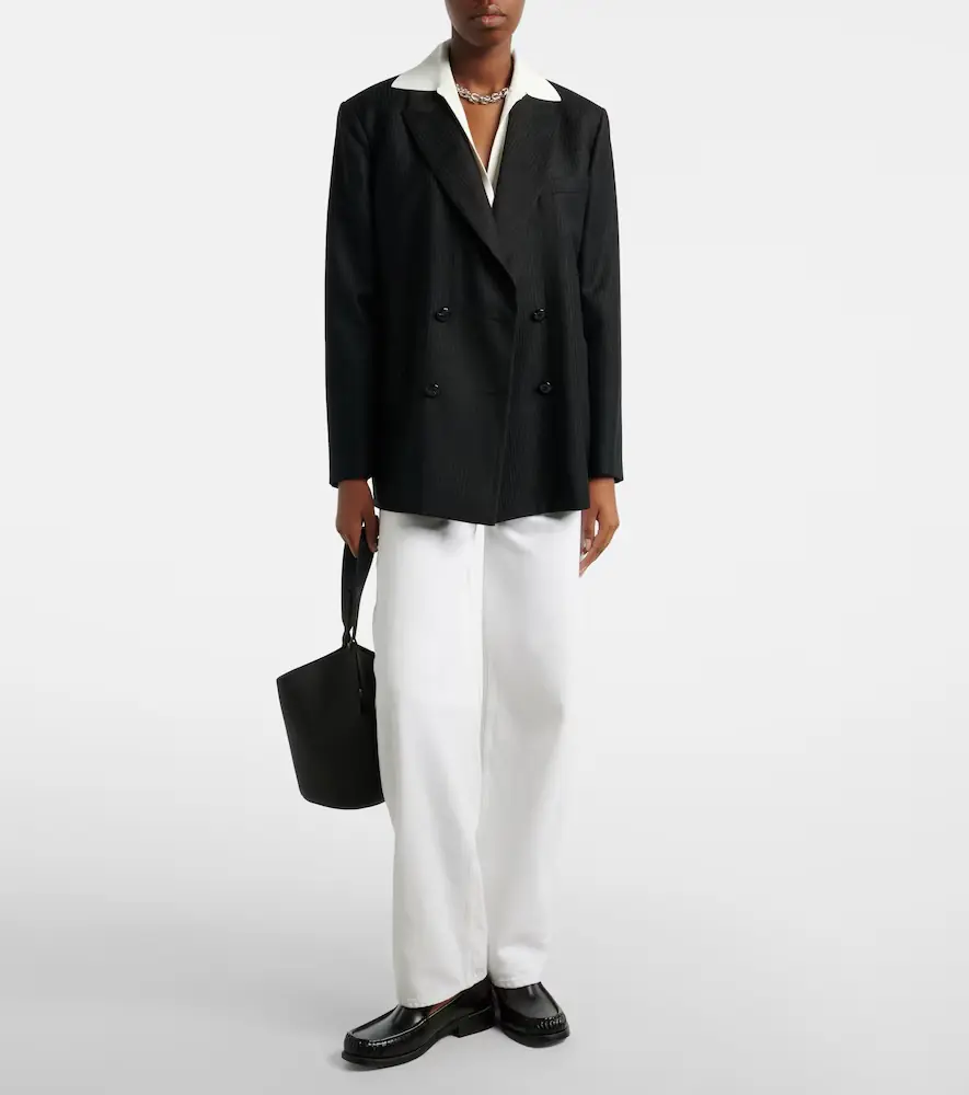 Blazé Milano Blazé Milano Nightbreak pinstripe virgin wool blazer | Thumbnail 3 Blazé Milano Blazé Milano Nightbreak pinstripe virgin wool blazer | Thumbnail 3