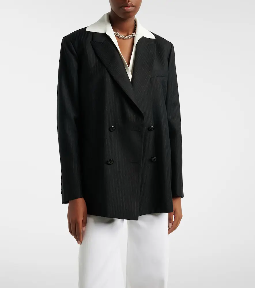 Blazé Milano Blazé Milano Nightbreak pinstripe virgin wool blazer | Thumbnail 5 Blazé Milano Blazé Milano Nightbreak pinstripe virgin wool blazer | Thumbnail 5