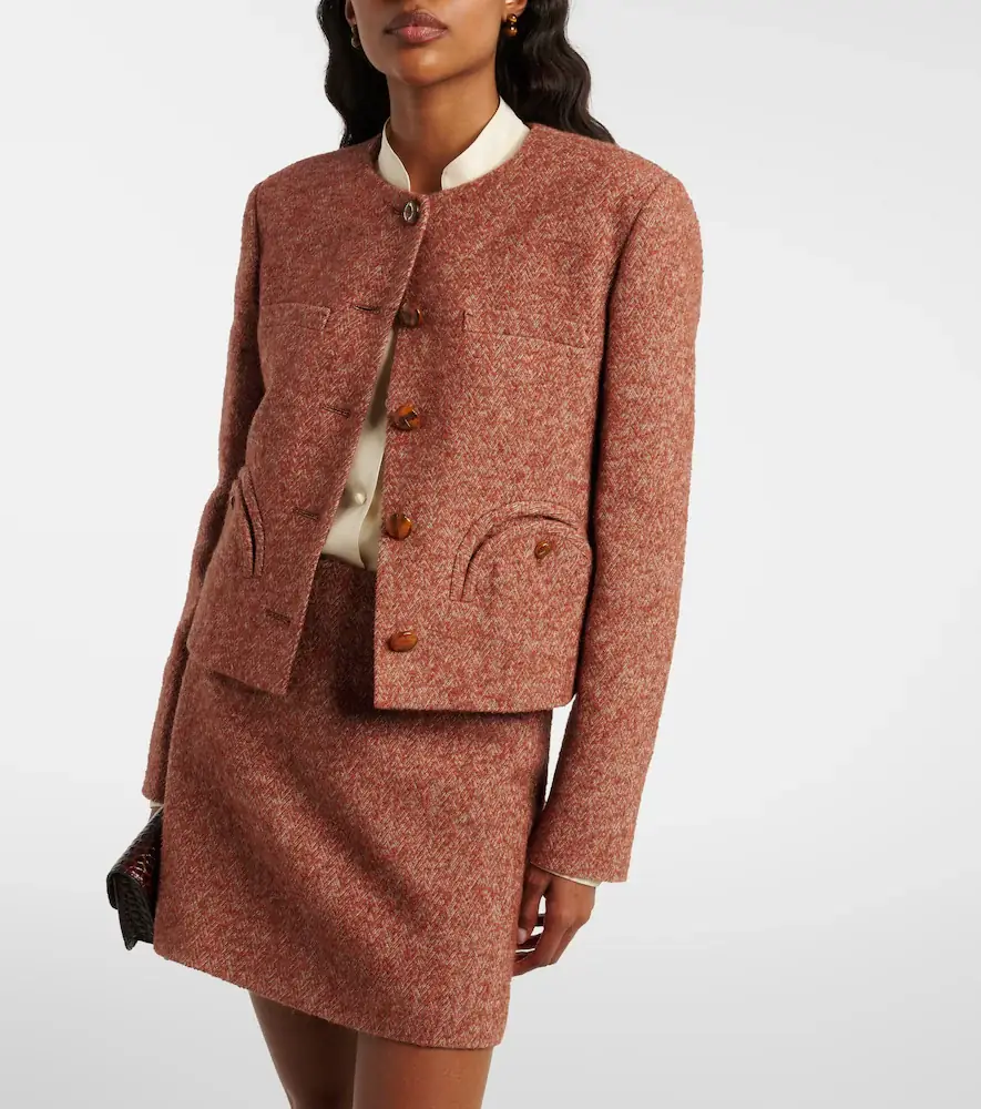 Blazé Milano Shamo tweed jacket | Thumbnail 2 Blazé Milano Shamo tweed jacket | Thumbnail 2