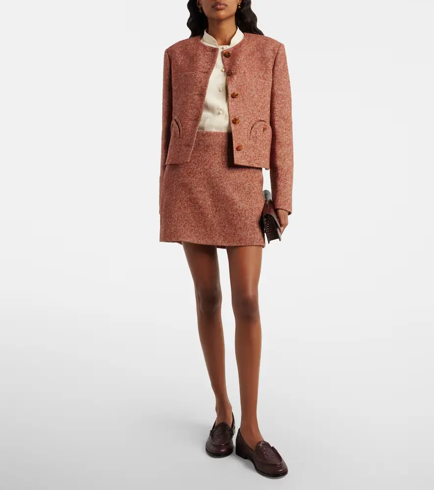 Blazé Milano Shamo tweed jacket | Thumbnail 4 Blazé Milano Shamo tweed jacket | Thumbnail 4