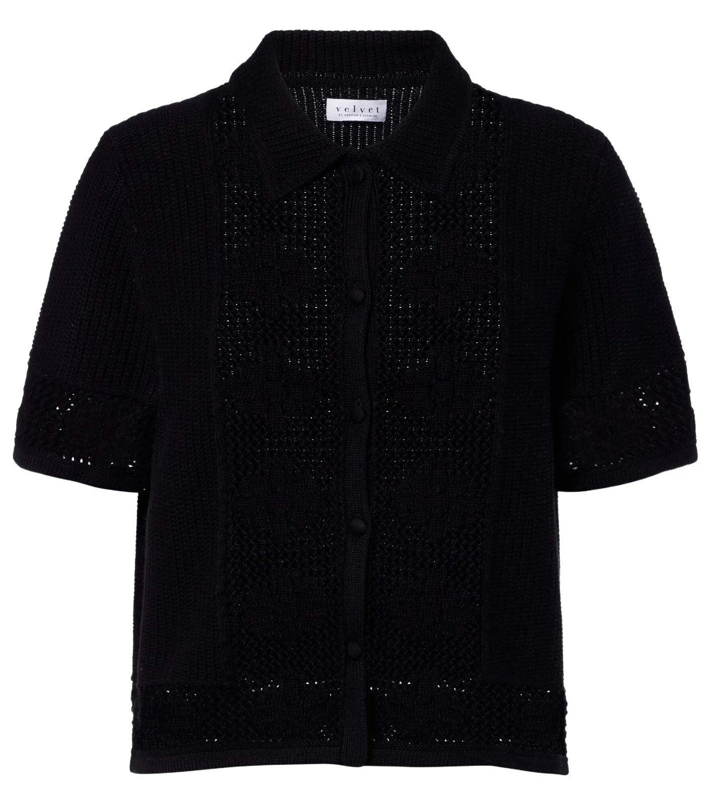 Rosemond open-knit cotton and cashmere top