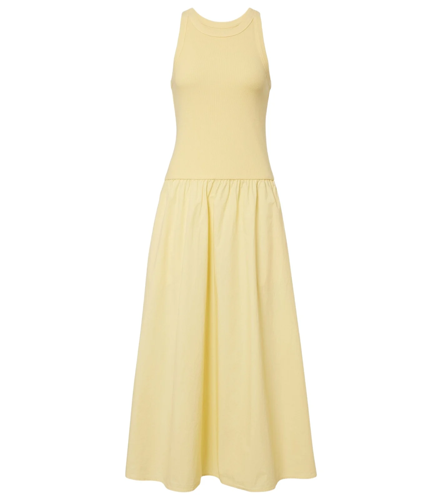 Romilly cotton-blend midi dress Romilly cotton-blend midi dress