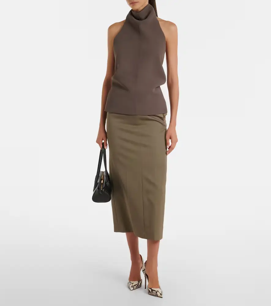Paris Texas Vera snake-effect leather pumps | Thumbnail 6 Paris Texas Vera snake-effect leather pumps | Thumbnail 6