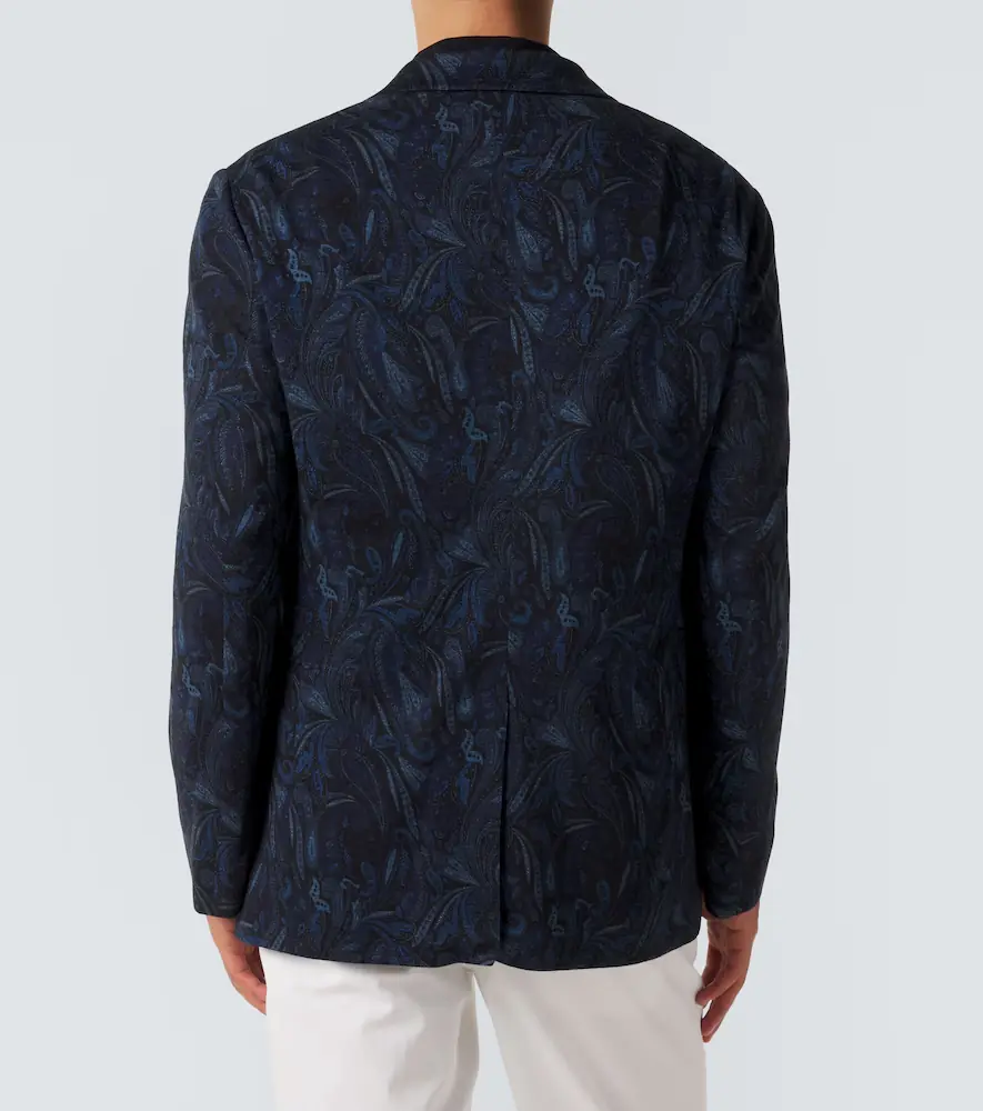 Etro Paisley wool-blend jacquard blazer | Thumbnail 2 Etro Paisley wool-blend jacquard blazer | Thumbnail 2