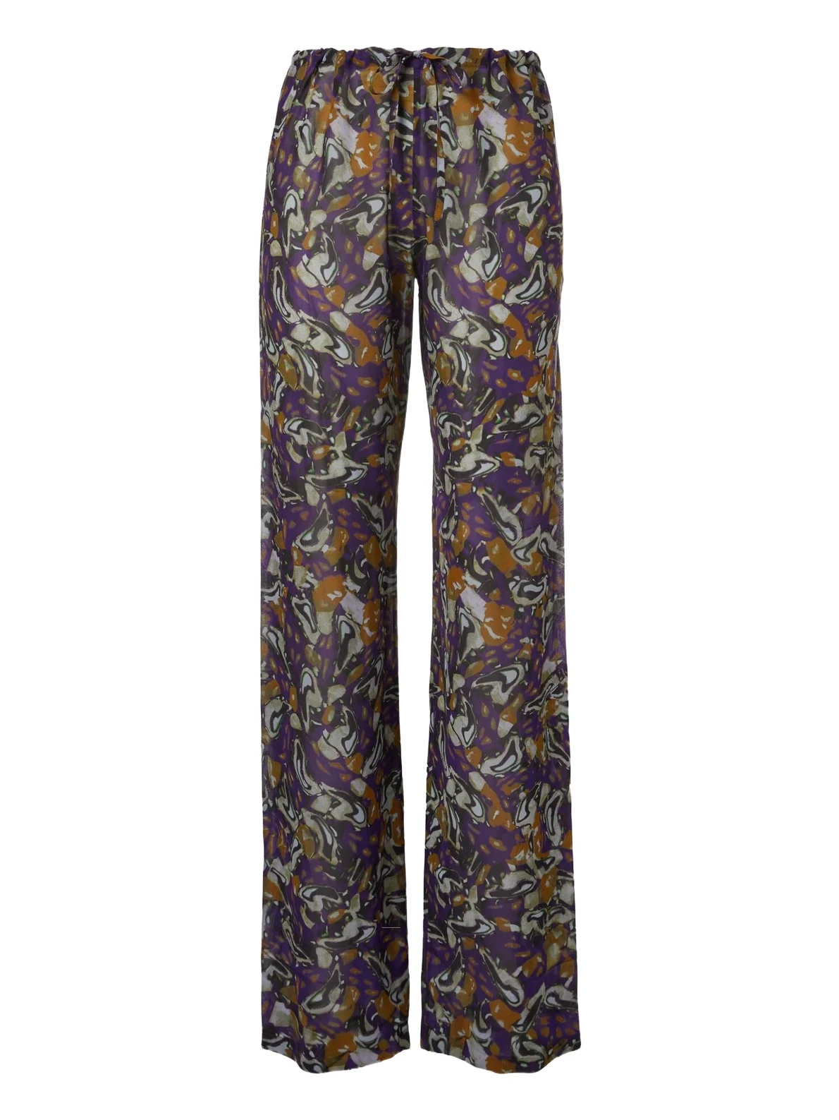 Printed wide-leg pants Printed wide-leg pants