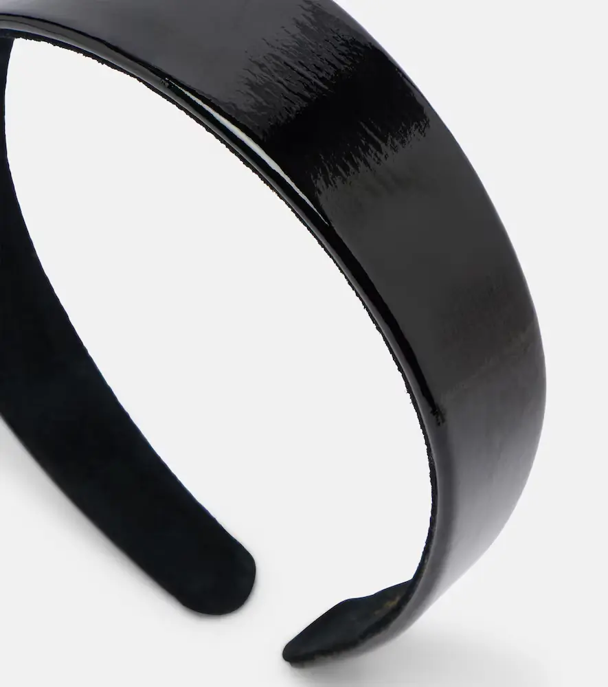 Jennifer Behr Cruz patent leather headband | Thumbnail 2 Jennifer Behr Cruz patent leather headband | Thumbnail 2