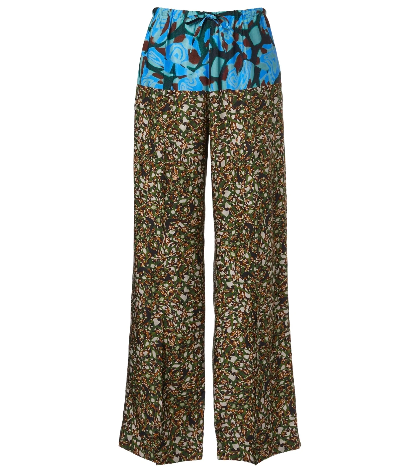 Printed wide-leg pants Printed wide-leg pants