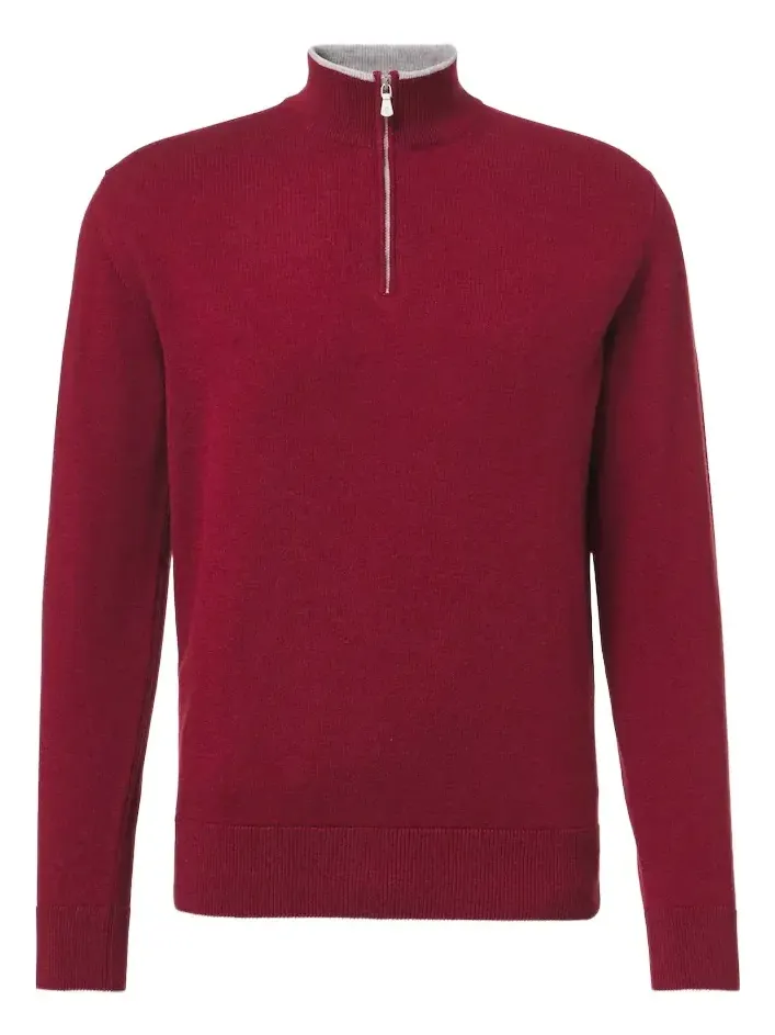 ELEVENTY Cashmere half-zip sweater