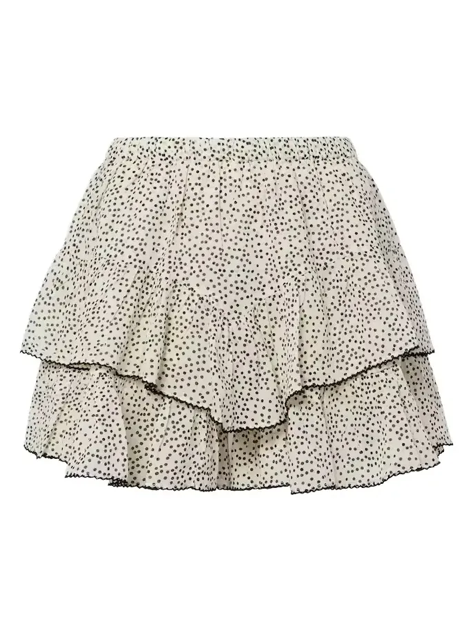 Jocadia ruffled cotton shorts Jocadia ruffled cotton shorts