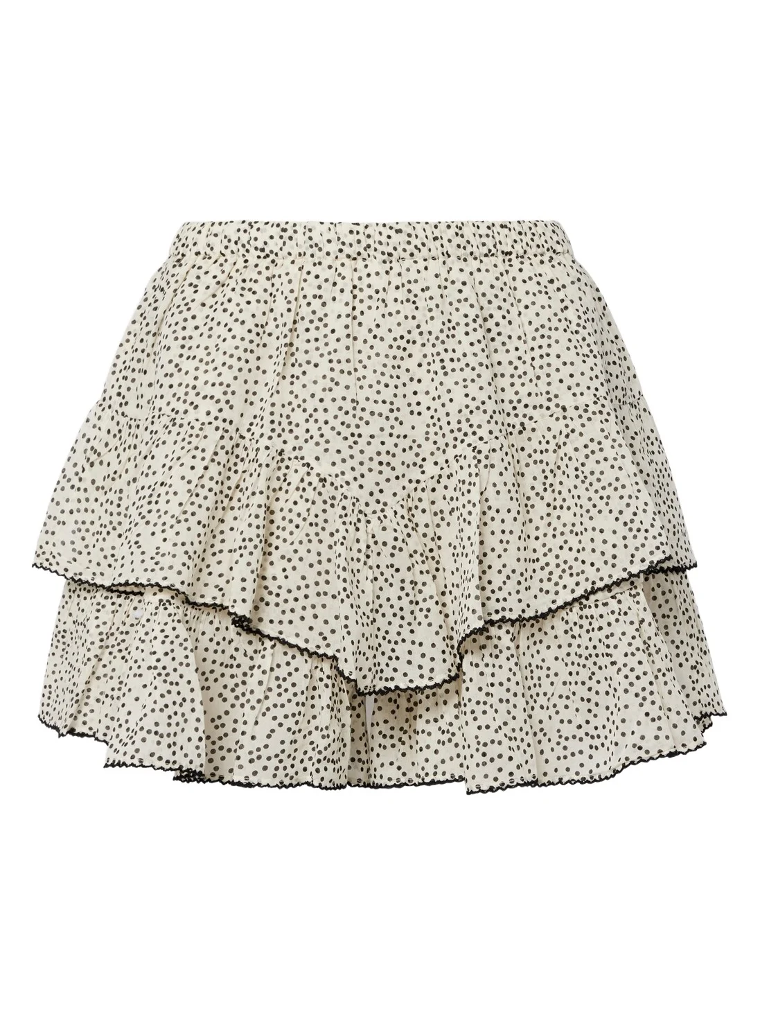 Jocadia ruffled cotton shorts Jocadia ruffled cotton shorts