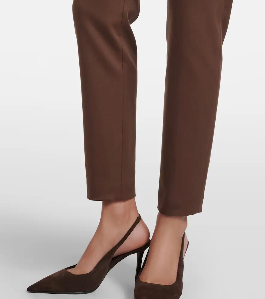 Brunello Cucinelli Cotton-blend slim pants | Thumbnail 3 Brunello Cucinelli Cotton-blend slim pants | Thumbnail 3