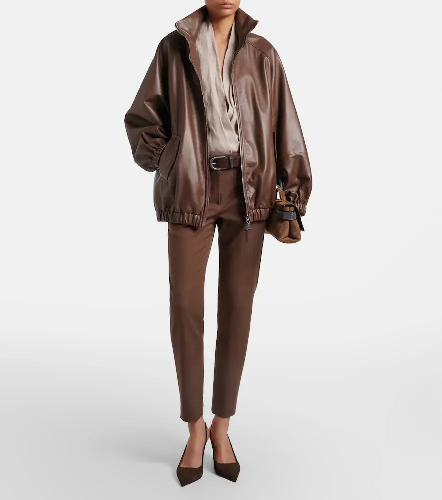 Brunello Cucinelli Cotton-blend slim pants | Thumbnail 5 Brunello Cucinelli Cotton-blend slim pants | Thumbnail 5
