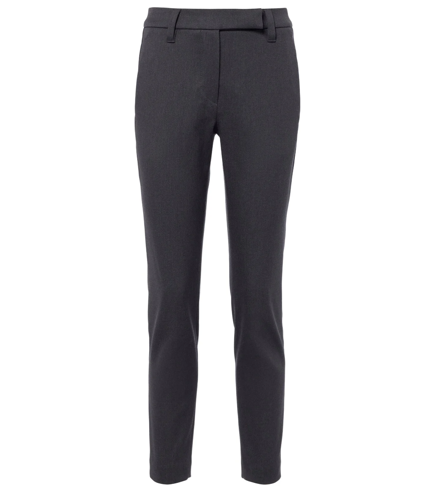 Brunello Cucinelli Cotton-blend slim pants