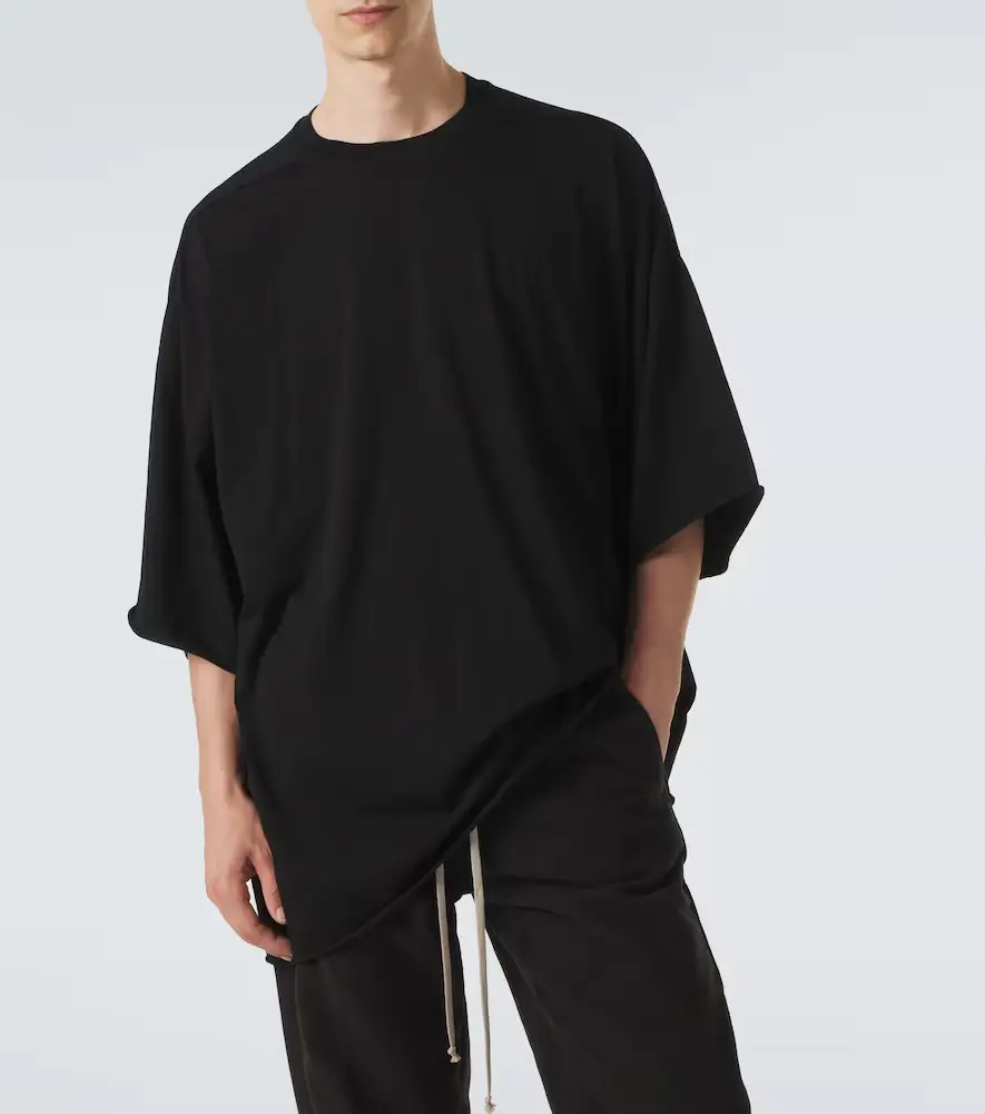 Rick Owens Tommy oversized cotton jersey T-shirt | Thumbnail 4 Rick Owens Tommy oversized cotton jersey T-shirt | Thumbnail 4