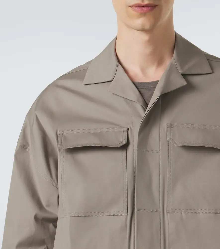 Rick Owens Magnum Tommy cotton-blend poplin shirt | Thumbnail 6 Rick Owens Magnum Tommy cotton-blend poplin shirt | Thumbnail 6