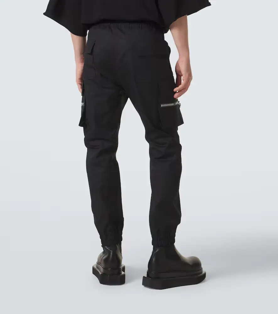 Rick Owens Mastodon cotton-blend poplin cargo pants | Thumbnail 4