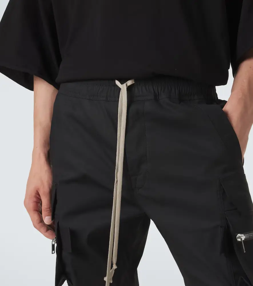 Rick Owens Mastodon cotton-blend poplin cargo pants | Thumbnail 5