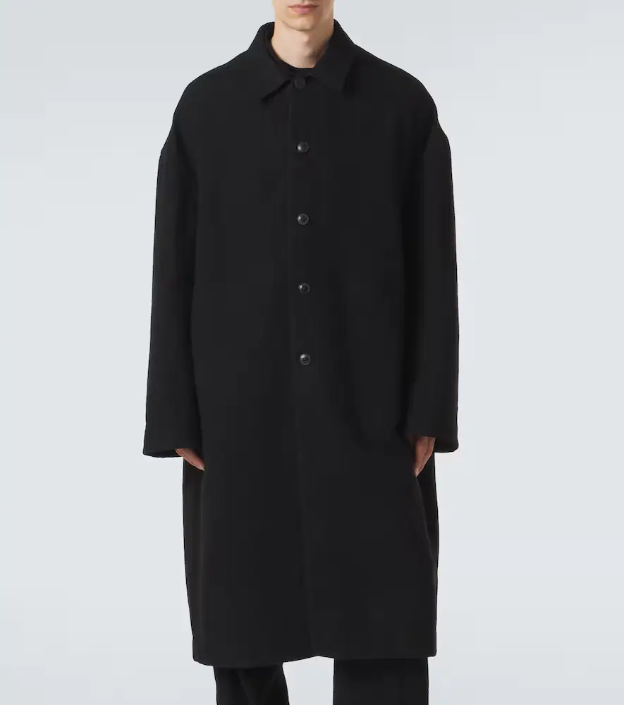 Rick Owens Brad virgin wool coat | Thumbnail 4 Rick Owens Brad virgin wool coat | Thumbnail 4