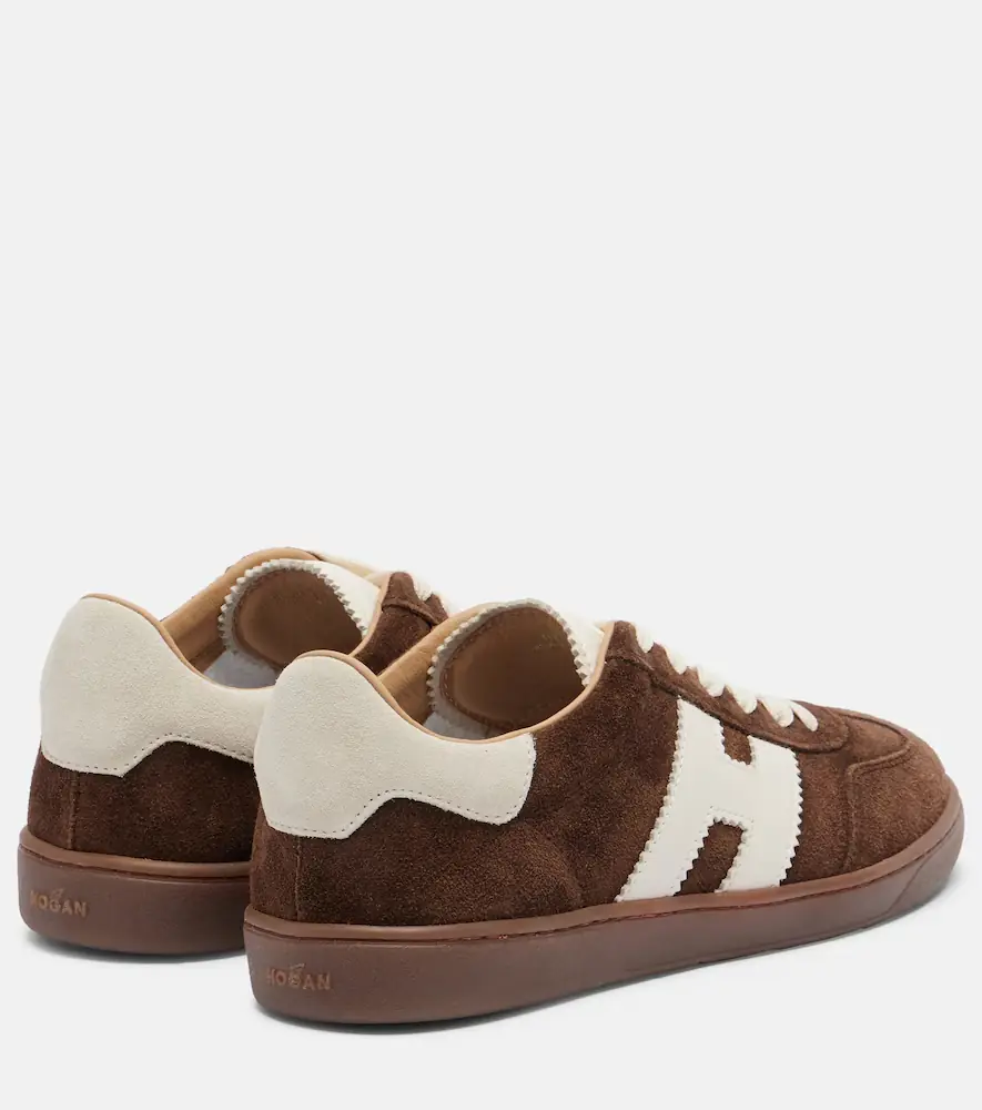 Hogan H647 leather-trimmed suede sneakers | Thumbnail 3 Hogan H647 leather-trimmed suede sneakers | Thumbnail 3