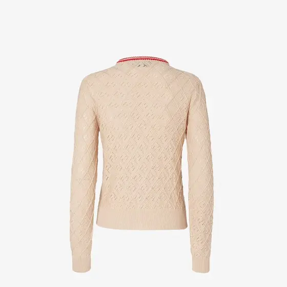 Fendi Cotton Argyle Cardigan | Thumbnail 2 Fendi Cotton Argyle Cardigan | Thumbnail 2